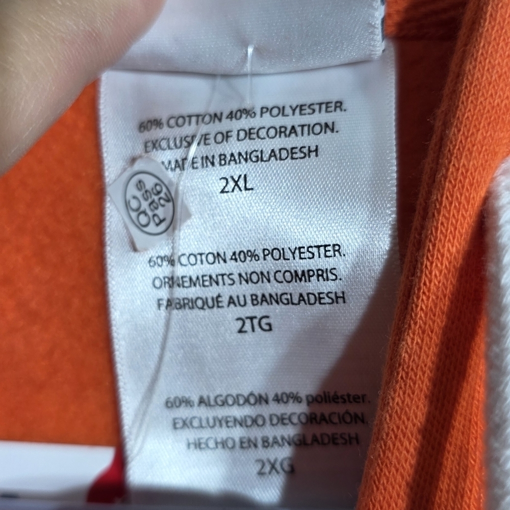 Champion Vibrant Orange Hoodie - Picture 4 of 4
